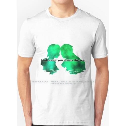 Thane X Femshepard Silhouette T Shirt 100% Pure Cotton Mass Effect Bioware Me2 N7 Thane Thane Krios Commander Shepard Fem