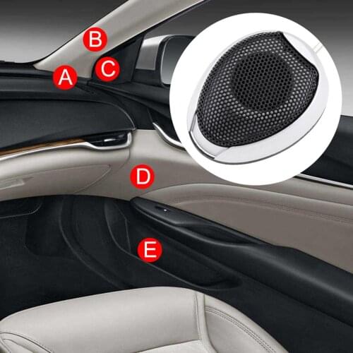 Universal 2pcs 1000W High Efficiency Mini Dome Tweeter Speakers for Car Audio System