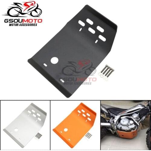 Motorcycle Engine Base Chassis Guard Covers Bash Skid Plate Belly Pan Protector For Yamaha Serow XT250 XT250X Tricker XG250