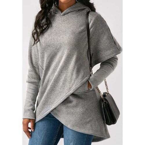 Womens Hooded Sweatshirt Hoodies Dress Long Sleeve Pullover Jumper Tops Sexy Girl Autumn Winter Casual Party Long Sleeve
