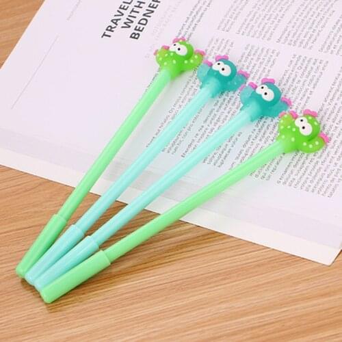 1pcs Cactus Gel Pens Cute Pens Cute Stationary 0.5mm Novelty Cartoon Gel Pen New Student Kawaii Pen Kawaii School Supplies
