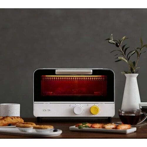 2020 Solista Electric Ovens pizza oven bake microwave for kitchen appliances stove mini Electric furnace 12L Air Con Grill