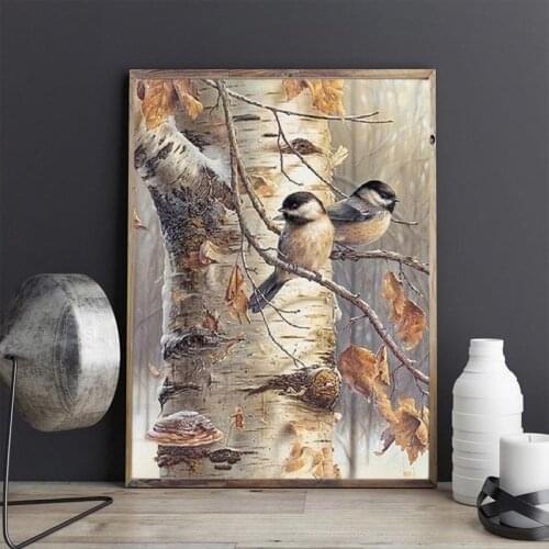 5D Diy diamond Painting Birds Animals Landscape Full Square/Round Diamond Cross Stitch Embroidery Mosaic Home Decor