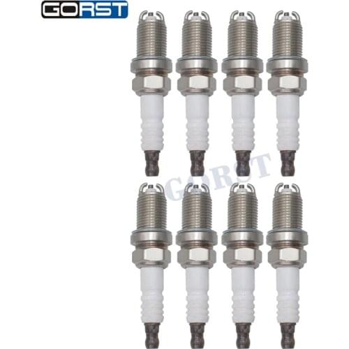 8Pcs Spark Plug 7700500168 For Renault Clio Kangoo 1214455 0242235668 0241235752 Ignition System