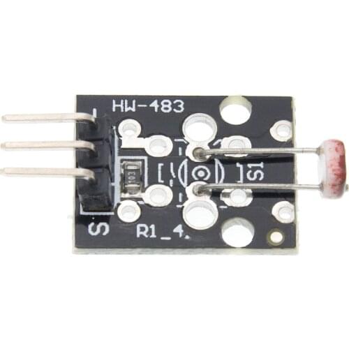 Free shipping 100PCS KY-018 Optical Sensitive Resistance Light Detection Photosensitive Sensor Module for DIY Kit KY018