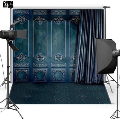 DAWNKNOW Indoor Curtain Vinyl Photography Background Rug Polyester Backdrop For Wedding Photo Studio 4174