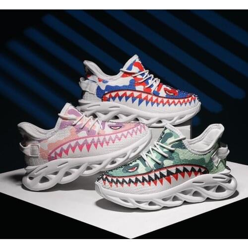 Kid Boys Girls Sneakers Boys Girls Breathable Running Shoes Shark Casual Running Shoes Kids Sport Shoes Unisex Kids Sneakers