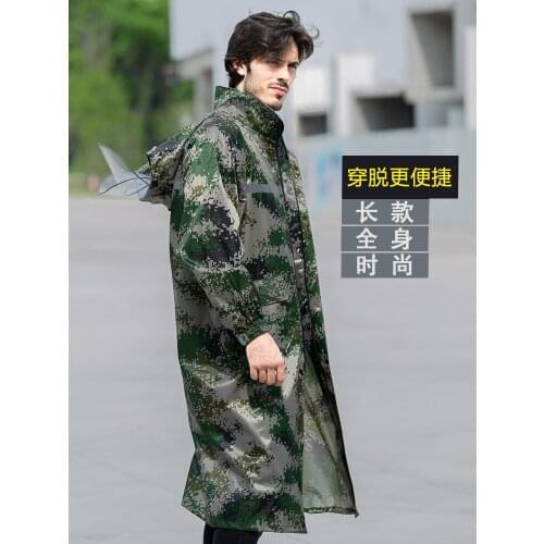 Long Raincoat Suit Waterproof Outdoors Portable Unisex Mountaineering Motorcycle Raincoat Imperneable Yagmurluk Rain Gear Pocho