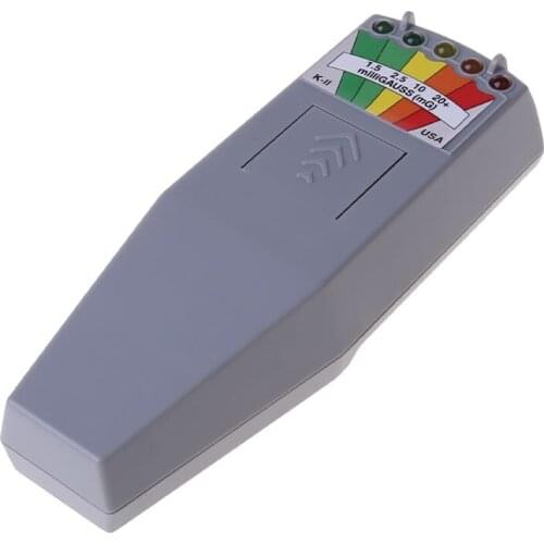 EMF Meter Electromagnetic Field Radiation Detector Portable Digital LCD Tester N58A