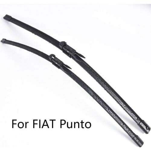 Car Windshield Wiper Blades for FIAT Punto form 1999 2000 2001 2002 2003 2004 2005 2006 2007 to 2016 Car Windscreen wiper Rubber