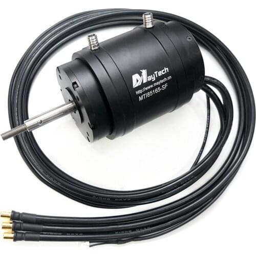 Mayetch Electric Jet Surfboard Watercooled Motor 85165 10.5KW DIY Hydrofoil Board SUP Motor Sensorless Inrunner Motor