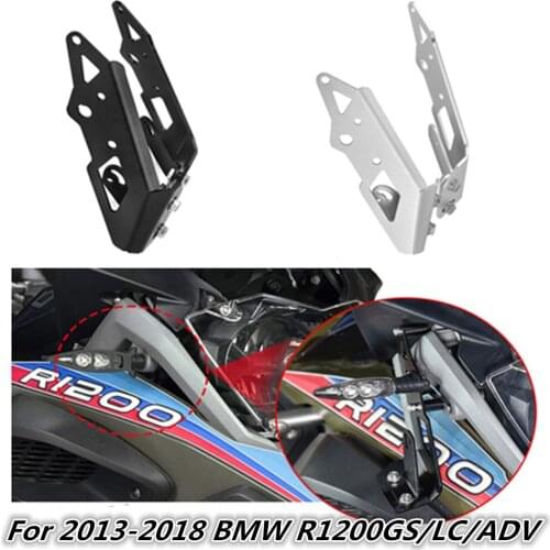 Motorcycle Aluminum Front Headlight Spotlight Bracket Mount Holder For BMW R1200GS 2013-2018 R 1200 GS LC Adventure ADV 14 15 16