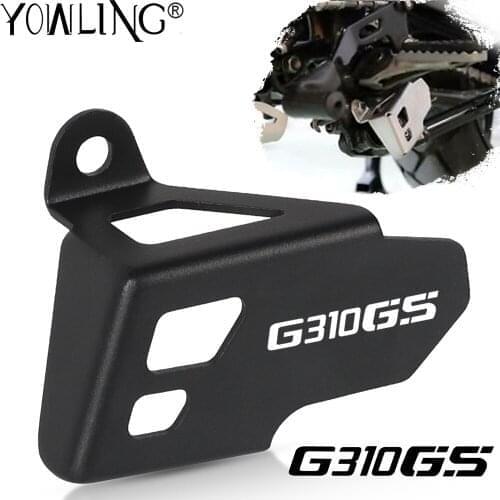 Motocycle CNC Kick Stand Side Stand Sensor Guard Protection FOR BMW G310GS G310 GS G 310 GS 2017 2018 2019 2020 2021 Accessories