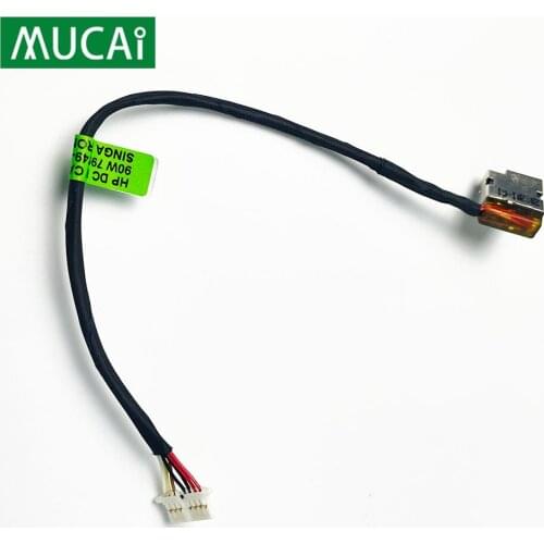 DC Power Jack with cable For HP 17-G 17-G121WM 17-G179NB 17-S 17-Q 17-BS 17M-BW TPN-C123 laptop DC-IN Flex Cable 799750-S23