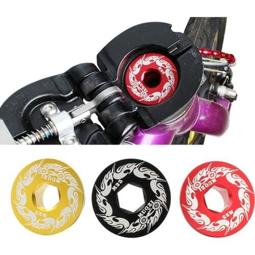 M23 Screw For Folding Bicycle Head Tube Cycling Fork Riser Fixing Bolt Accessories Nuts and screws to connect the foot riser