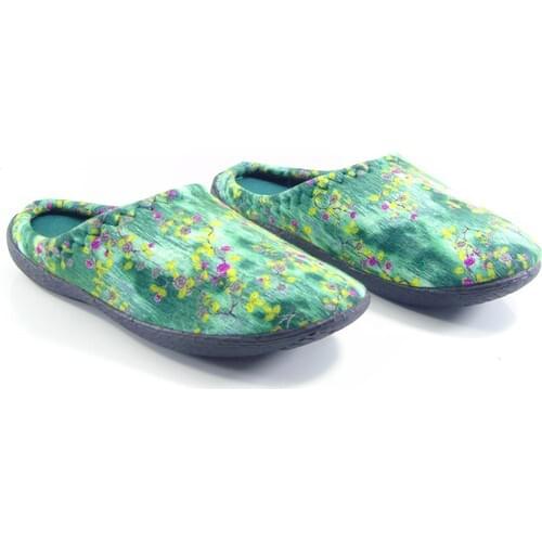 Overhead Women Winter Slippers Green-12635