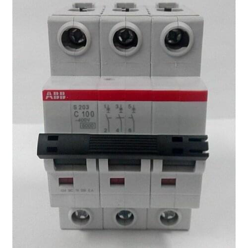 1PC New For ABB S203-C100 Miniature Breaker free shipping