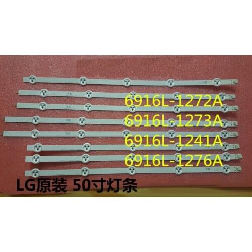 100%NEW-original 12 PCS(3*R1 3*L1 3*R2 3*L2) LED Backlights for 6916L-1273A 6916L-1241A 6916L-1276A 6916L-1272A LG 50LN5400