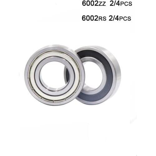 2/4pcs 6002 6002ZZ 6002RS 6002-2Z 6002Z 6002-2RS ZZ RS RZ 2RZ Deep Groove B ZZ RS RZ 2RZ Deep Groove Ball Bearings High Quality