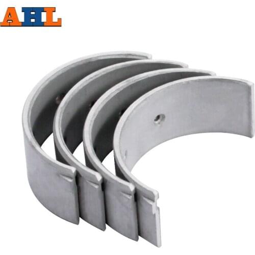 AHL 4pcs/set Motorcycle Engine Parts For Honda VTR250 Xelvis 250 MC15E MC 20 33 +50 Oversize Connecting Rod Crank shaft Bearing