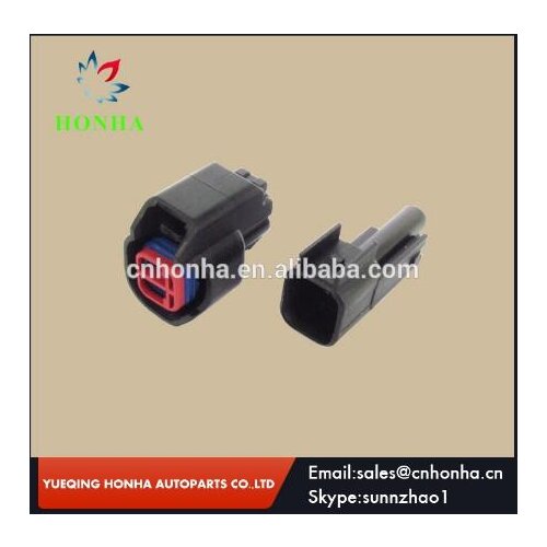 Free shipping 2 Pin Female And Male EV1 to EV6 Fuel Injector Electrical wiring harness waterproof Connector Plug for Delphi