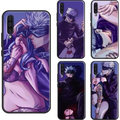 Jujutsu Kaisen Gojo Satoru Sexy Funny Case For Samsung A52 A32 A12 A42 A72 A20e A21S A11 A31 A51 A71 A02 S A20 A30 A40 A50 A70