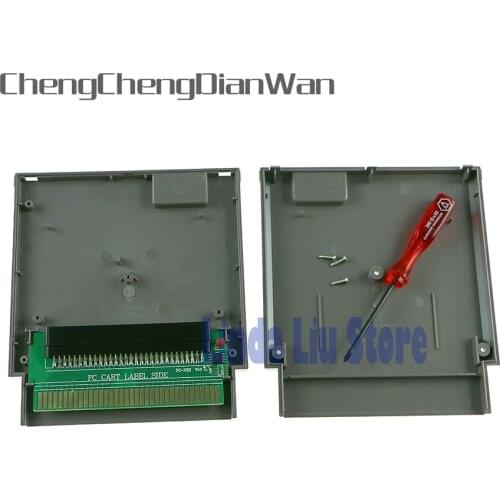 ChengChengDianWan For Famicom FC 60 Pin to NES 72 Pin FC NES CART LABEL SIDE Adapter Converter PCBA with CIC chip installed
