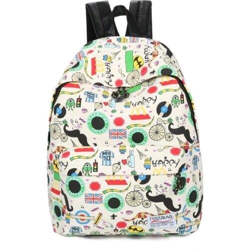 Children School Backpacks 2020 New Canvas Kids Carton Backpacks Preppy School Bags for Boys Girls Pupils Student Book Bag