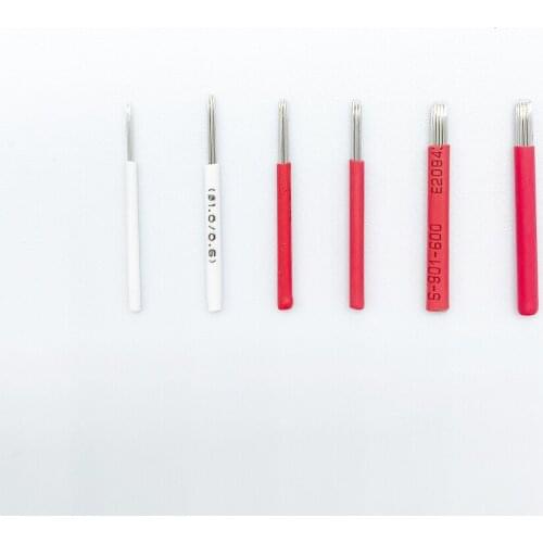 Round Fog Microblading Needles for manual eyebrow tattoo pen