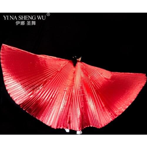 Adult Kids Belly Dance Wings 11 Colors Unisex Bollywood Oriental Egypt Wings Children Adult Belly Dance Isis Wings Without Stick