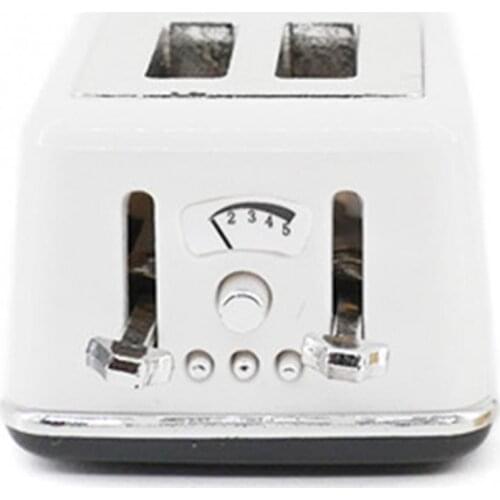 1/12 Dollhouse Mini Cute Furniture Kitchen Props Bread Machine Model Toy Decor Kids Educational Toys for Children Gifts