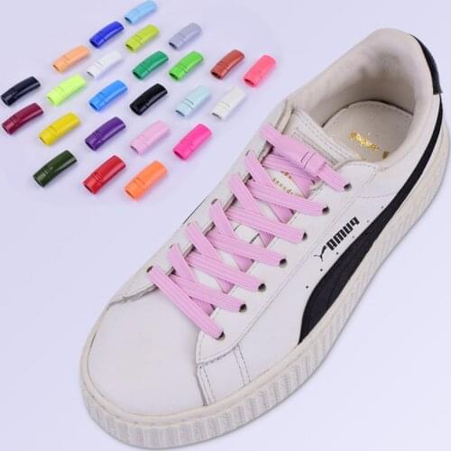 Magnetic Shoelaces Elastic Locking ShoeLace Special Creative No Tie Shoe laces Kids Adult Unisex Sneaker Laces shoes strings