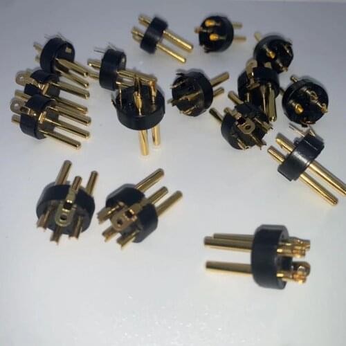NC3MXX Microphone three pin gold-plated tail pin microphone socket microphone plug KTV accessories DJ maintenance