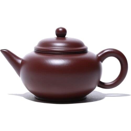 Direct Selling Tea Set Teapot Yixing Original Ore Purple Zhuni Master Hand-made Peugeot Horizontal Purple Clay Teapot