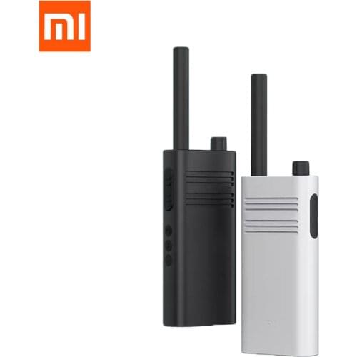 2020 New Xiaomi Mijia Walkie Talkie Lite Civil 5 Km Intercom Outdoor Handheld Mini Radio Talkie Walkie Work with mi home app