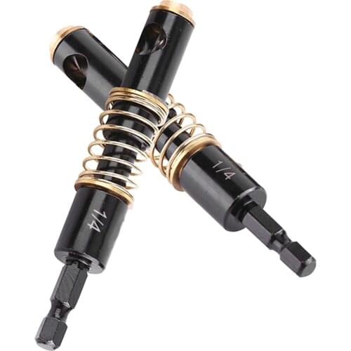 Self Centering Hinge Drill Bit Set Reaming Drilling Wood Plastic 1/4 Inch Hex Shank(5Mm)