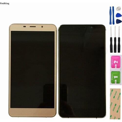5.7'' Mobile LCD Display For Senseit T300 LCDs Touch Screen Digitizer With Frame LCD Display Assembly Sensor Replacement