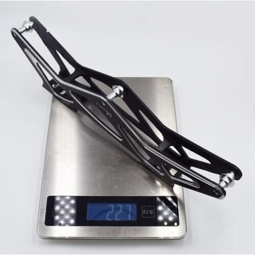 12.0'' 7075 Alloy Ultralight Inline Speed Skates Base with 3 wheel 125mm Speed Skating Frame 3X125 Roller Skate Chassis 125