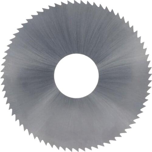 Utoolmart 72 Teeth Circular Saw Blade Rotary 22mm Arbor 75/80mm HSS Blades 0.5~3.5mm Thickness Milling Cutter Metal Cutter 1pcs