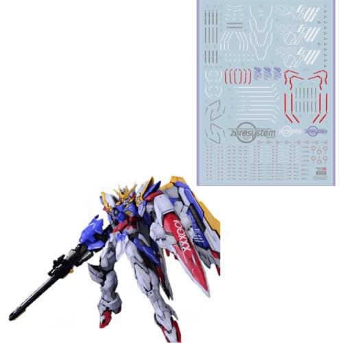 Gunpla HIRM flying wing water sticker (hairless)