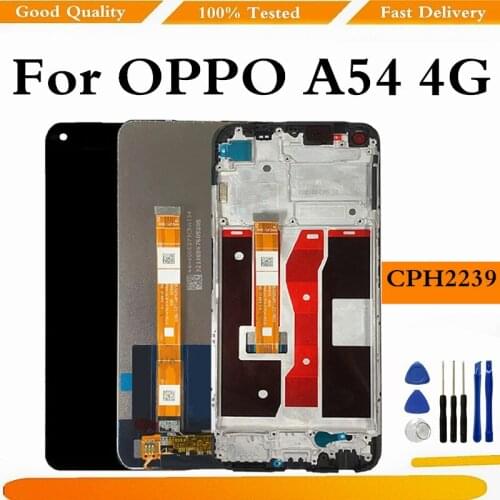 LCD For OPPO A54 LCD Display Touch Screen Digitizer Assembly Replacement For OPPO A54 4G CPH2239 LCD Spare Part