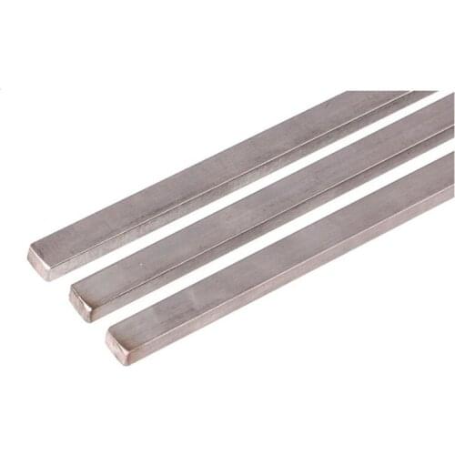 1 pcs 100/200mm length 45mmx25mm width Flat key material bar keys pin square sales pins A3 carbon steel