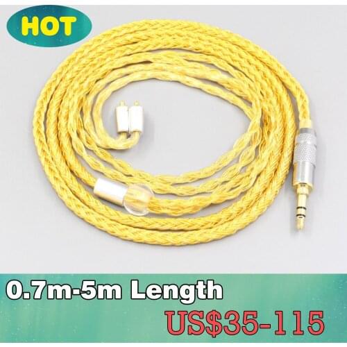 16 Core OCC Gold Plated Braided Earphone Cable For UE Live UE6 Pro Lighting SUPERBAX IPX LN007359