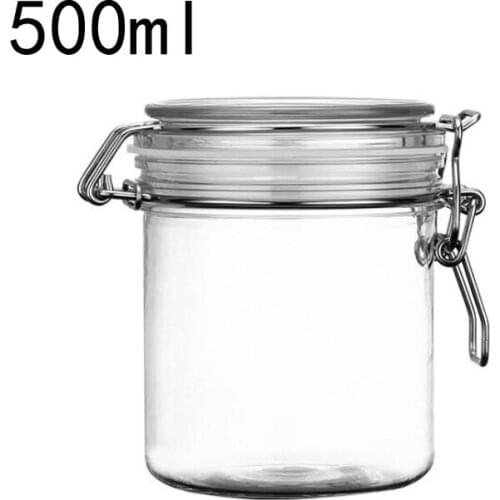 500ml portable travel skin care product bottled transparent seal Sub-bottle