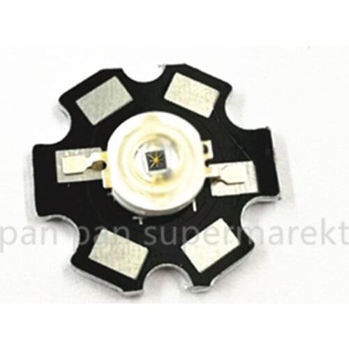 50PS 3W High Power LED chip 850nm IR Infrared Emitter Night Vision CCTV Camera with 20mm pcb