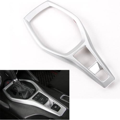 Auto Fit For Chevrolet Camaro 2017+ Console Center Gear Shift Shifter Panel Cover Trim Decorative Frame Sticker Car Styling