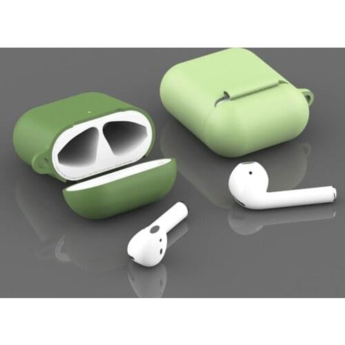 Wireless Earphones Shockproof Silicone Protective Case for Apple AirPods 1 / 2