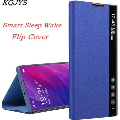 Smart Sleep Awake Flip Cover For iPhone 11 11 Pro X Xs XR 6 6S 7 8 Plus Xs MAX 11 Pro MAX Window View Flip Leather Case