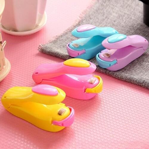 Mini Heat Sealing Machine Sealer Portable Impulse Sealer Seal Packing Plastic Bag Kitchen Storage Seal Capper Vacuum Resealer
