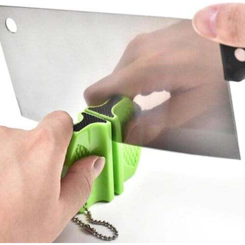 Mini Ceramic Rod Knife Sharpener Two-stage Tungsten Portable Butterfly Type Whetstone Sharpener Sharpening Knives Stone